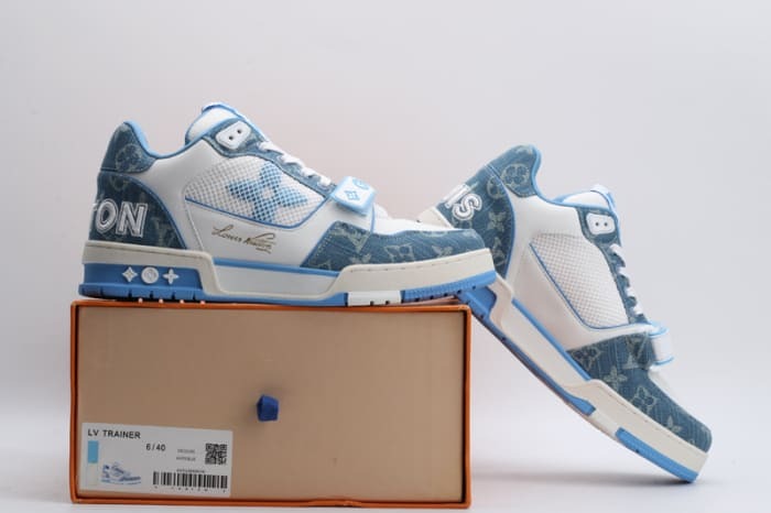 Louis Vuitton Trainer – Denim Monogram Azul