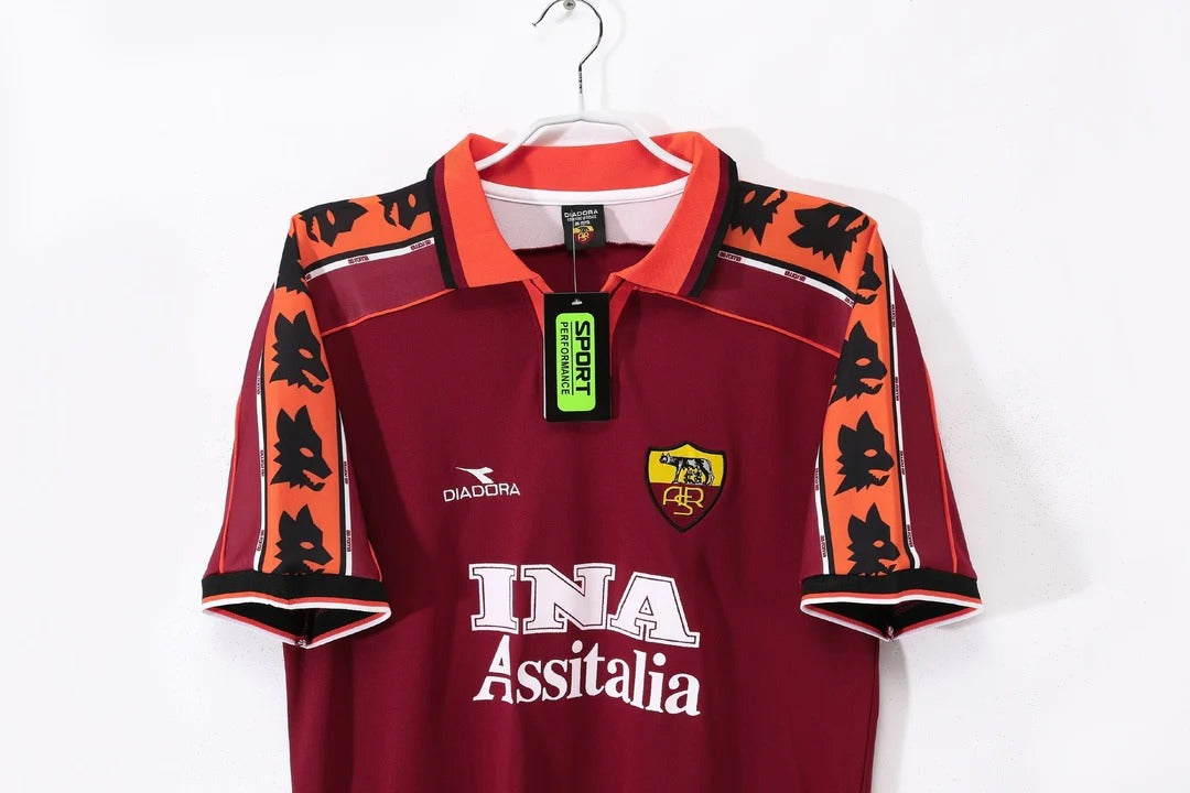 Camisa Retrô Roma 1998/99 Home