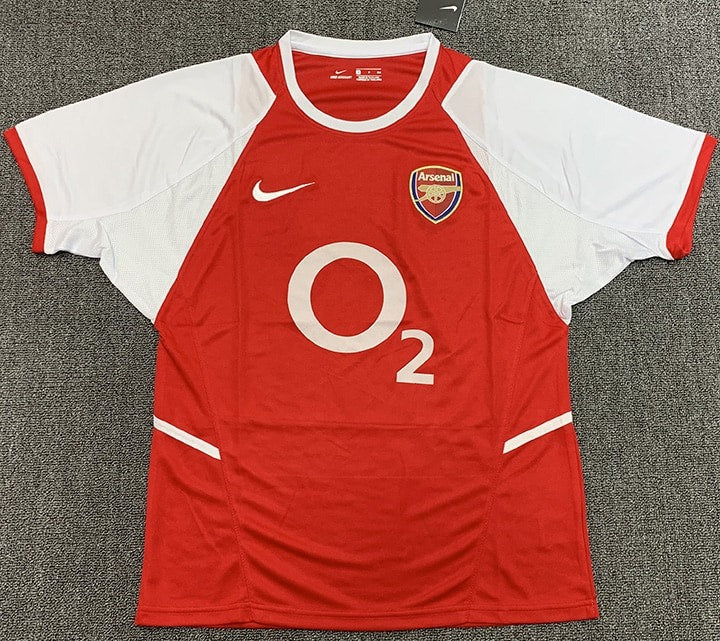 Camisa Retrô Arsenal 2002/03 Home