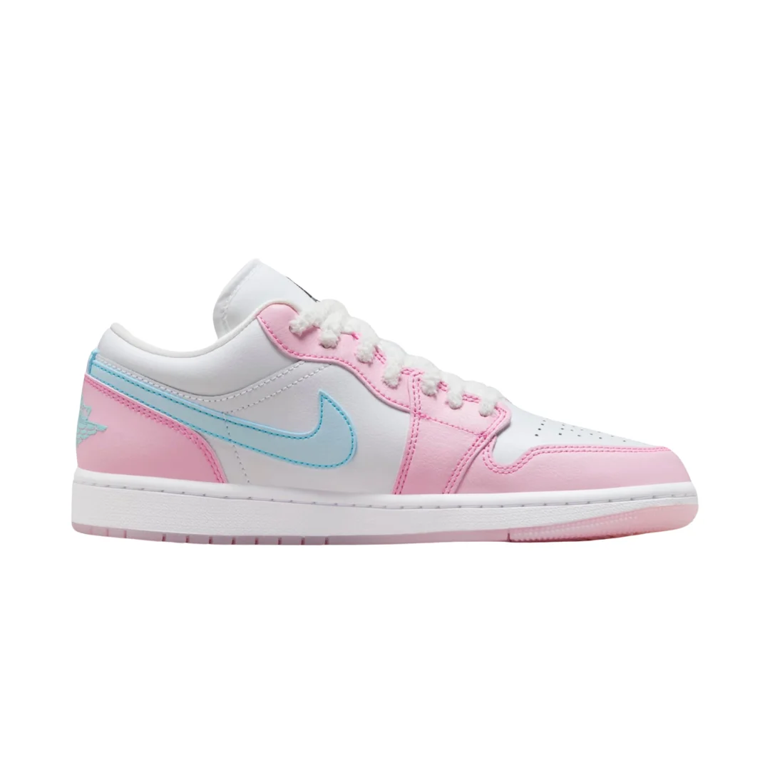 Jordan 1 Low SE Paw Print Rosa Espuma