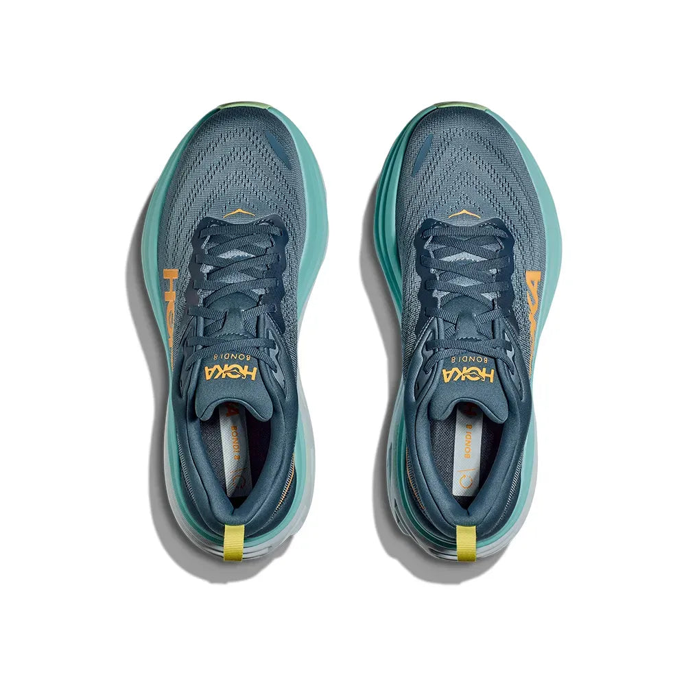 Hoka Bondi 8 - Azul Petróleo/Azul Menta