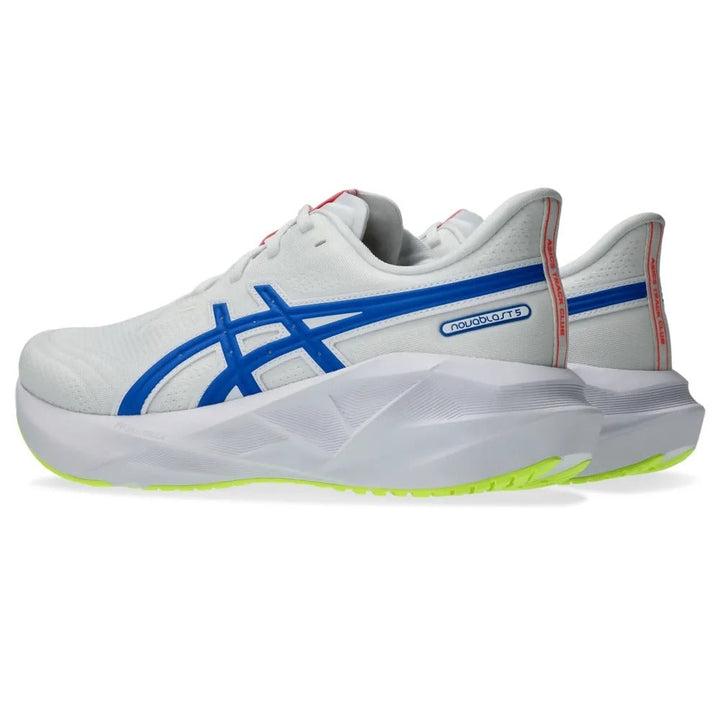 ASICS Novablast 5 – Branco/Azul