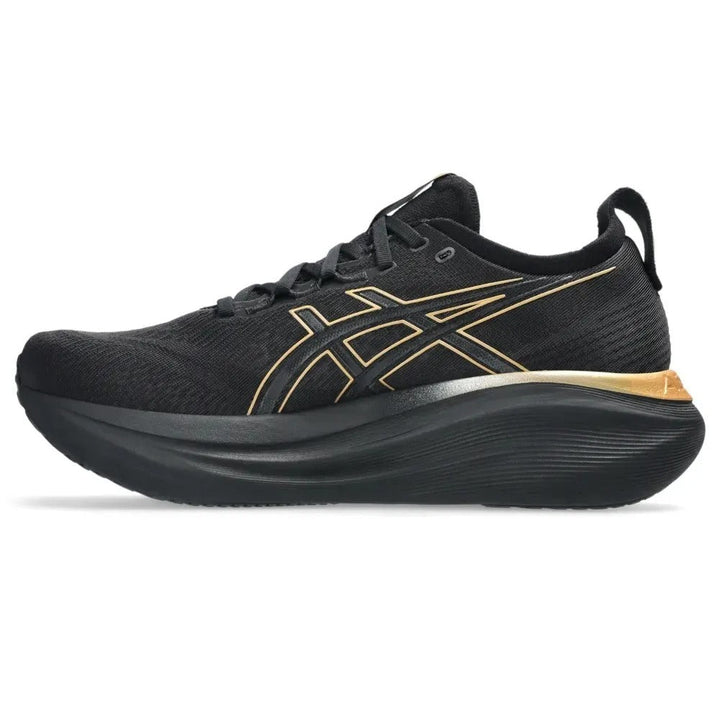 ASICS GEL Nimbus 27 - Preto/Dourado
