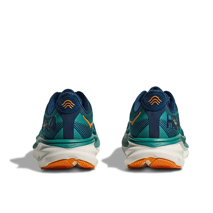 Hoka Clifton 9 – Verde/Azul Marinho