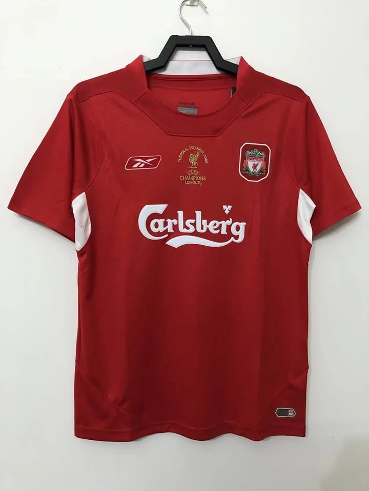 Camisa Retrô Liverpool 2004/05 UCL Home