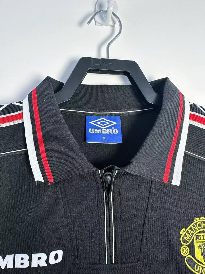 Camisa Retrô Manchester United 1998 de Goleiro - Manga Longa