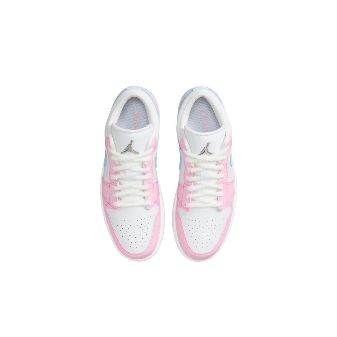Jordan 1 Low SE Paw Print Rosa Espuma