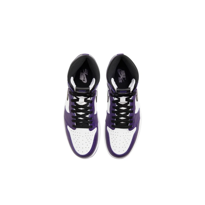 Jordan 1 Retro High - Branco/Roxo/Preto