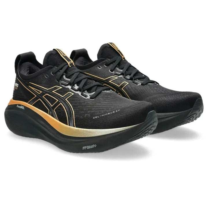 ASICS GEL Nimbus 27 - Preto/Dourado