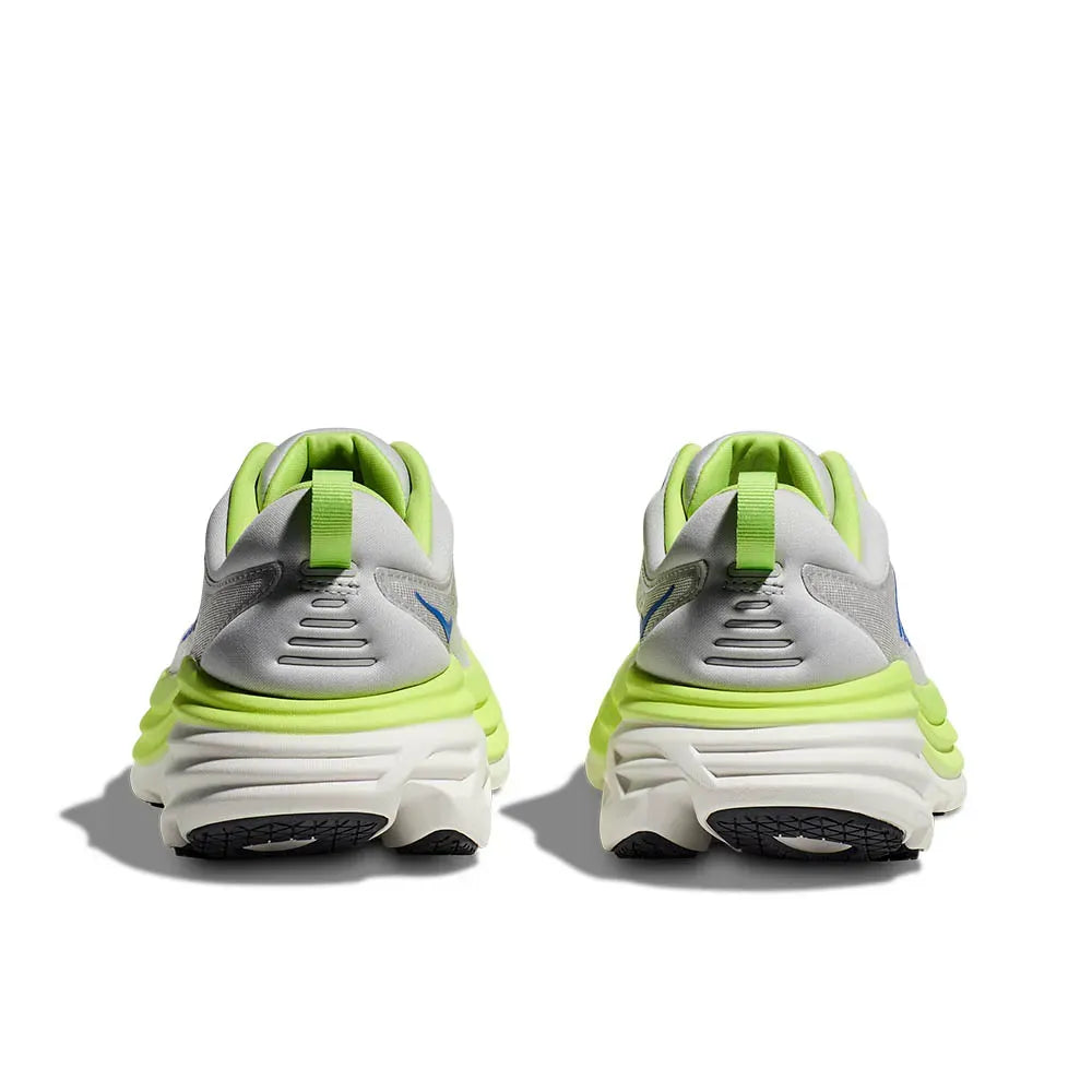 Hoka Bondi 8 - Cinza/Verde Lima