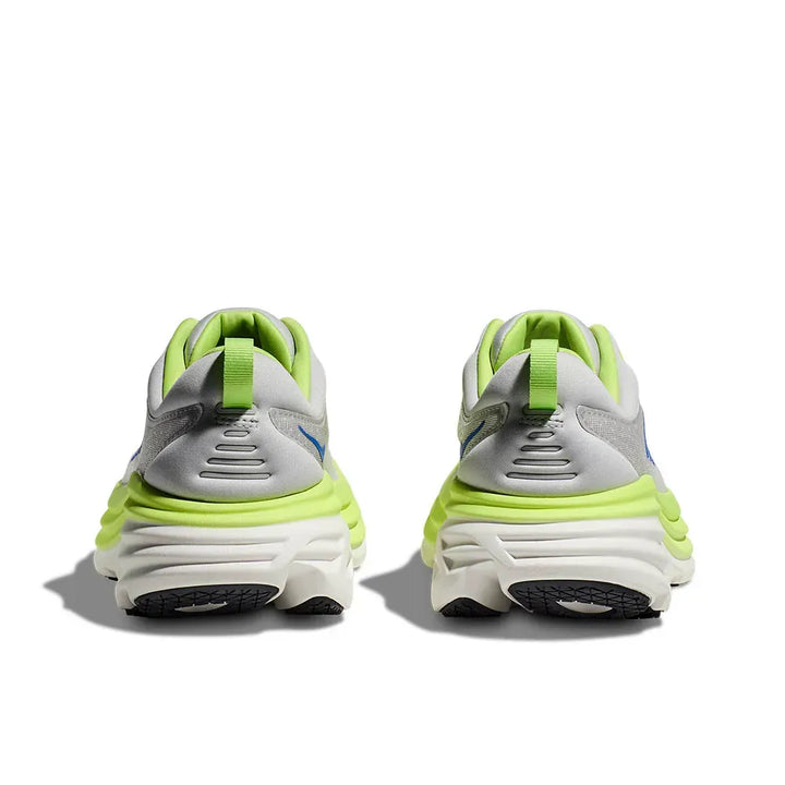 Hoka Bondi 8 - Cinza/Verde Lima