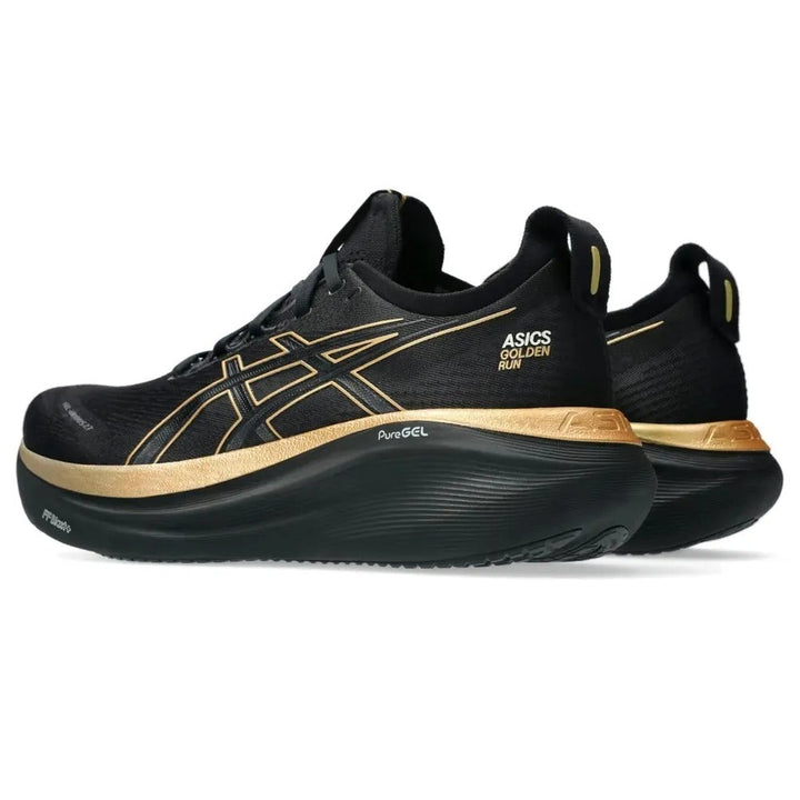 ASICS GEL Nimbus 27 - Preto/Dourado