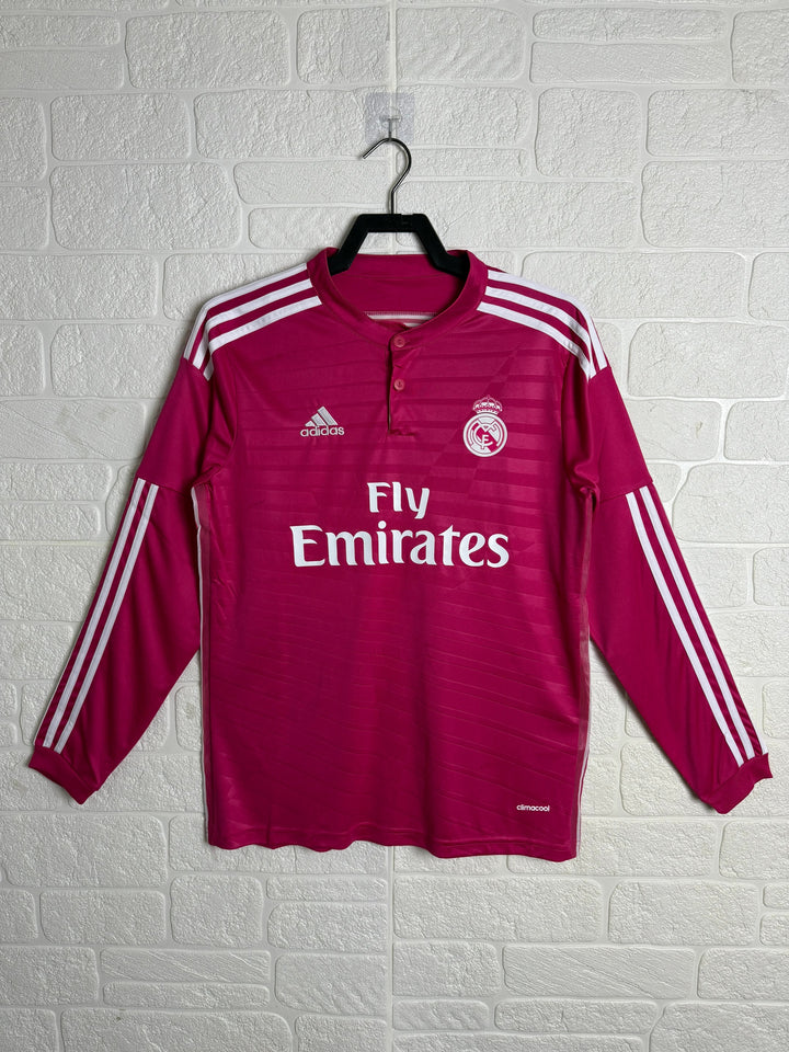 Camisa Retrô Real Madrid 2014/15 Away - Manga Longa