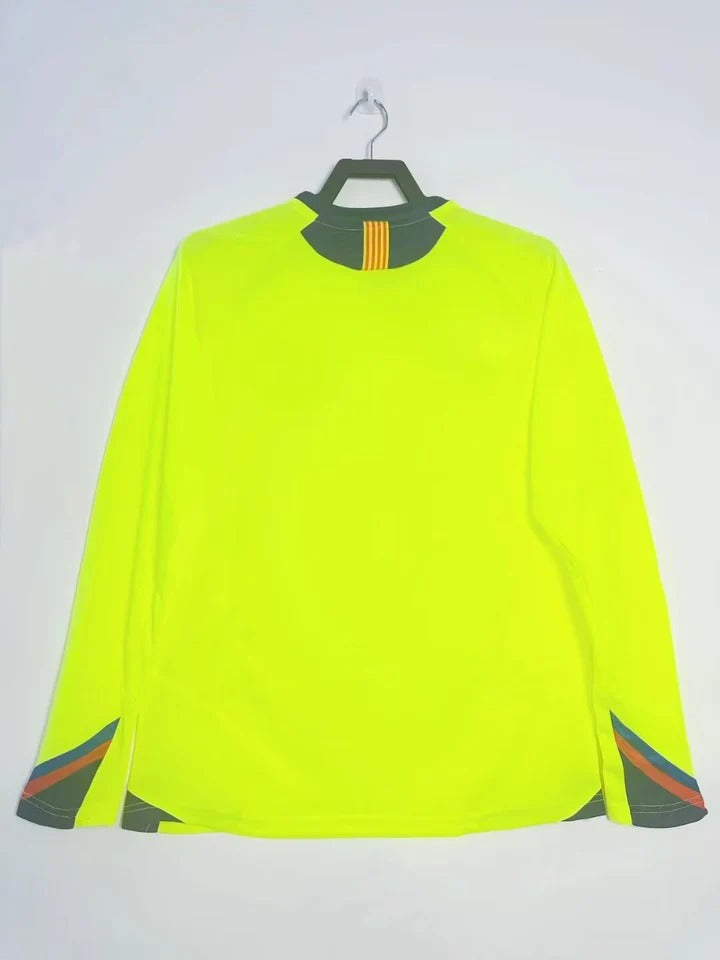 Camisa Retrô Barcelona 2005/06 Away - Manga Longa