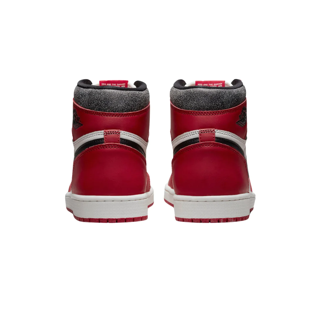 Jordan 1 Retro High Chicago Lost & Found - Branco/Vermelho Varsity