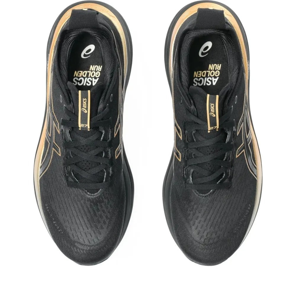 ASICS GEL Nimbus 27 - Preto/Dourado