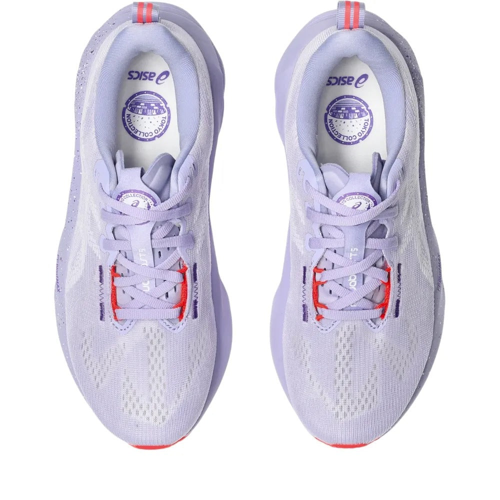 ASICS Novablast 5 – Roxo claro/Rosa