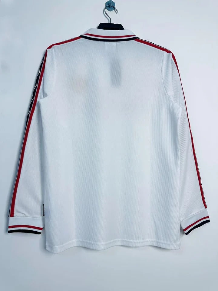 Camisa Retrô Manchester United 1998 Away - Manga Longa