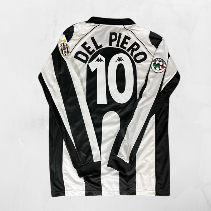 Camisa Retrô Juventus 97/98 Home - Alessandro Del Piero #10 (+Patches)