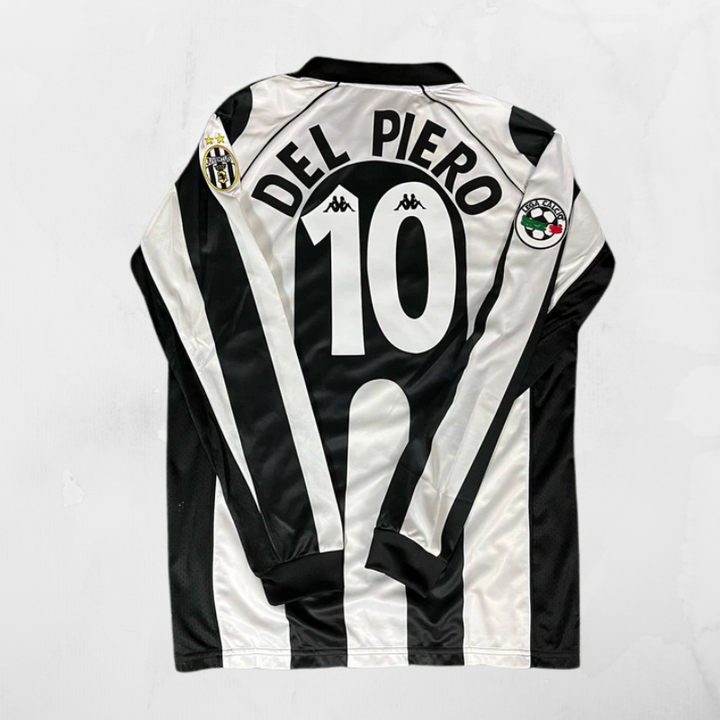 Camisa Retrô Juventus 97/98 Home - Alessandro Del Piero #10 (+Patches)
