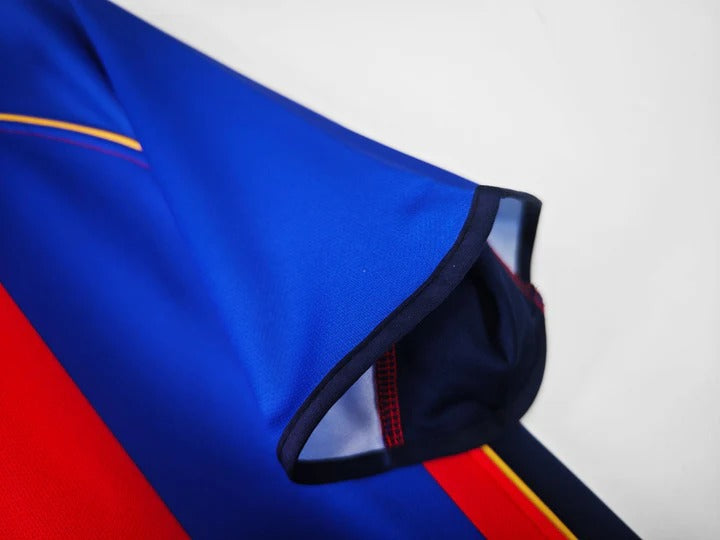 Camisa Retrô Barcelona 2001/02 Home