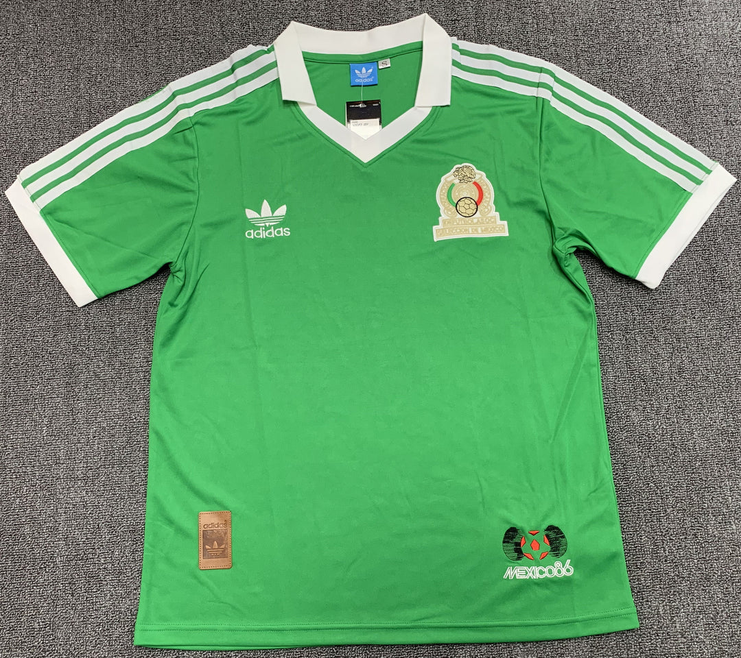Camisa Retrô México 1986 Home