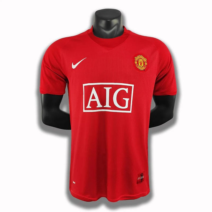 Camisa Retrô Manchester United 2007/08 Home