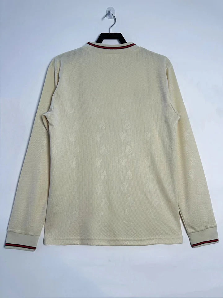 Camisa Retrô Liverpool 1996/97 Away - Manga Longa