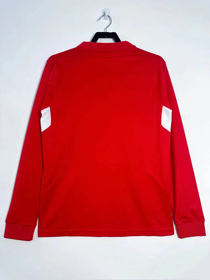 Camisa Retrô Liverpool 2004/05 UCL Home - Manga Longa