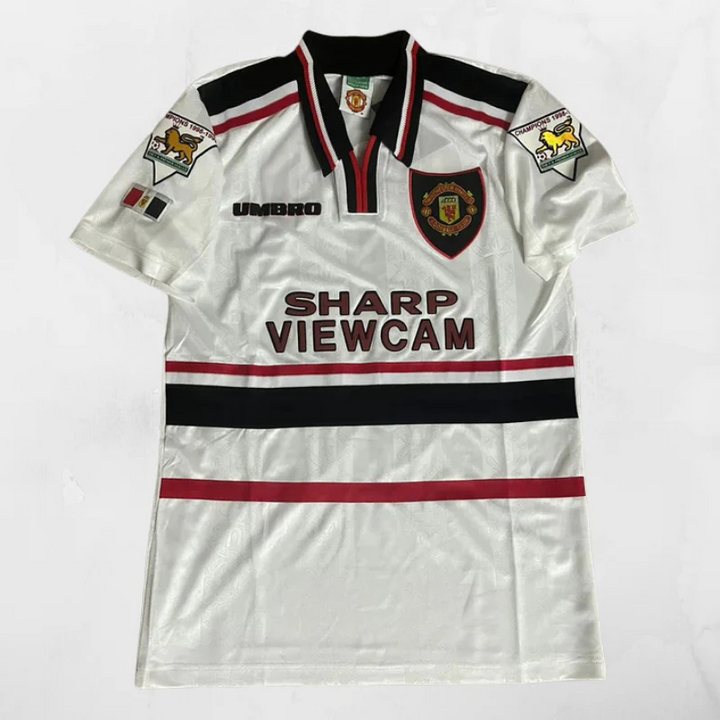 Camisa Retrô Manchester United 1998/99 - Ryan Giggs #11 (+Patches)