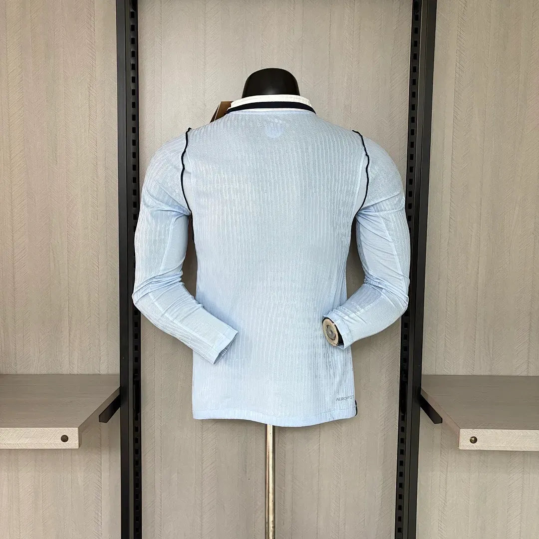 Camisa Uruguai Home 2026 Manga Longa - Versão Jogador