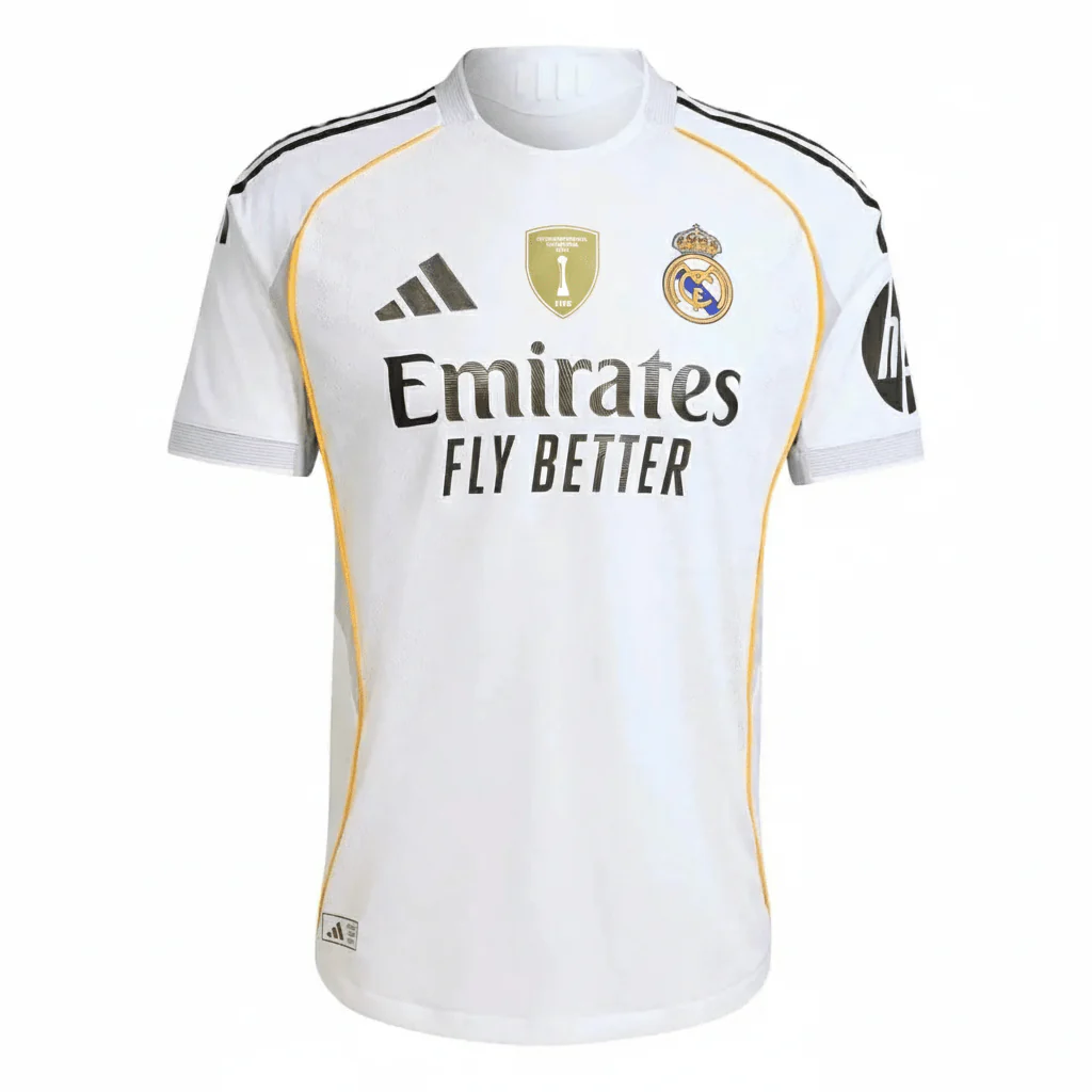 Camisa Real Madrid Home 2025/26 Versão Jogador - (PRONTA ENTREGA)