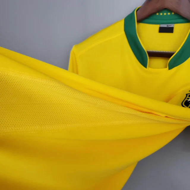 Camisa Retrô Brasil 2006 Home
