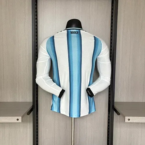 Camisa Argentina Home 2026 Manga Longa - Versão Jogador