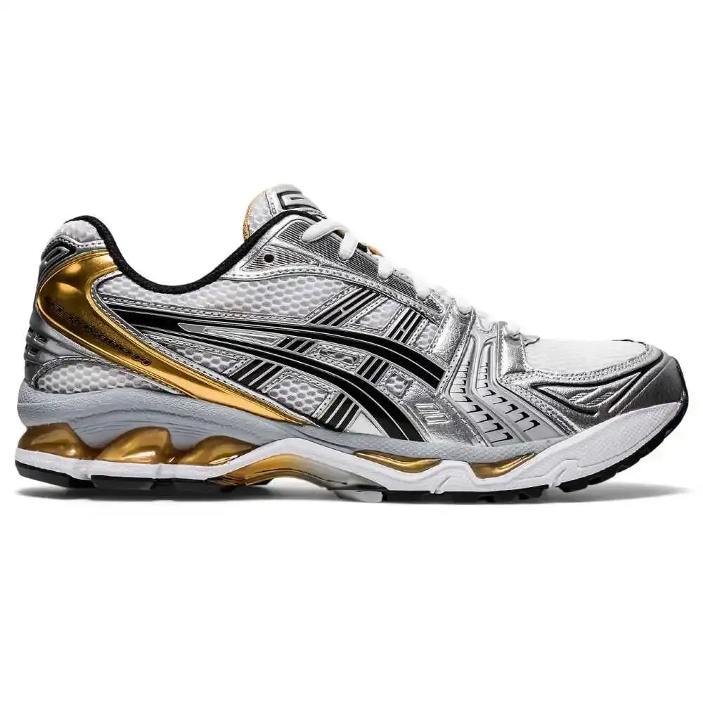 Asics Gel Kayano 14 - Branco/Ouro/Prata