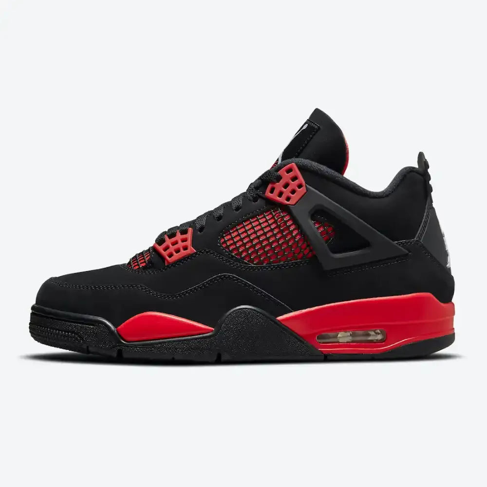 Air Jordan 4 - Preto/Vermelho