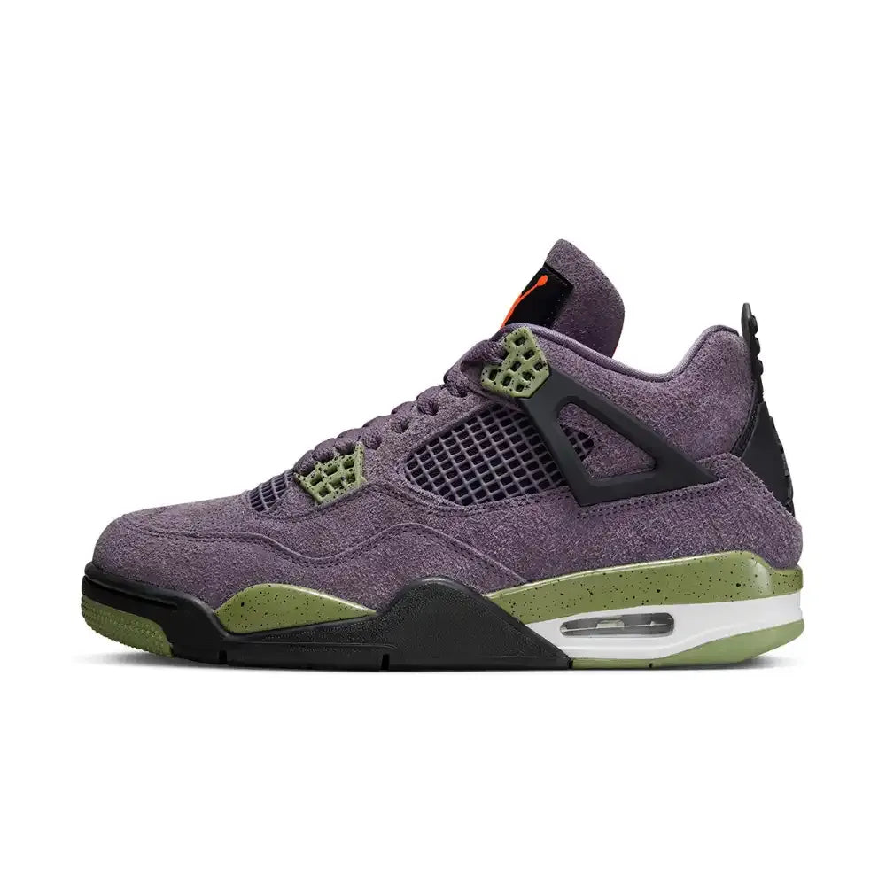 Air Jordan 4 - Roxo/Verde Musgo