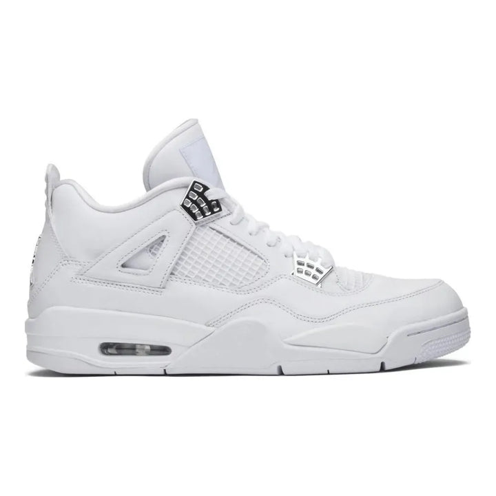 Air Jordan 4 - Branco/Metal