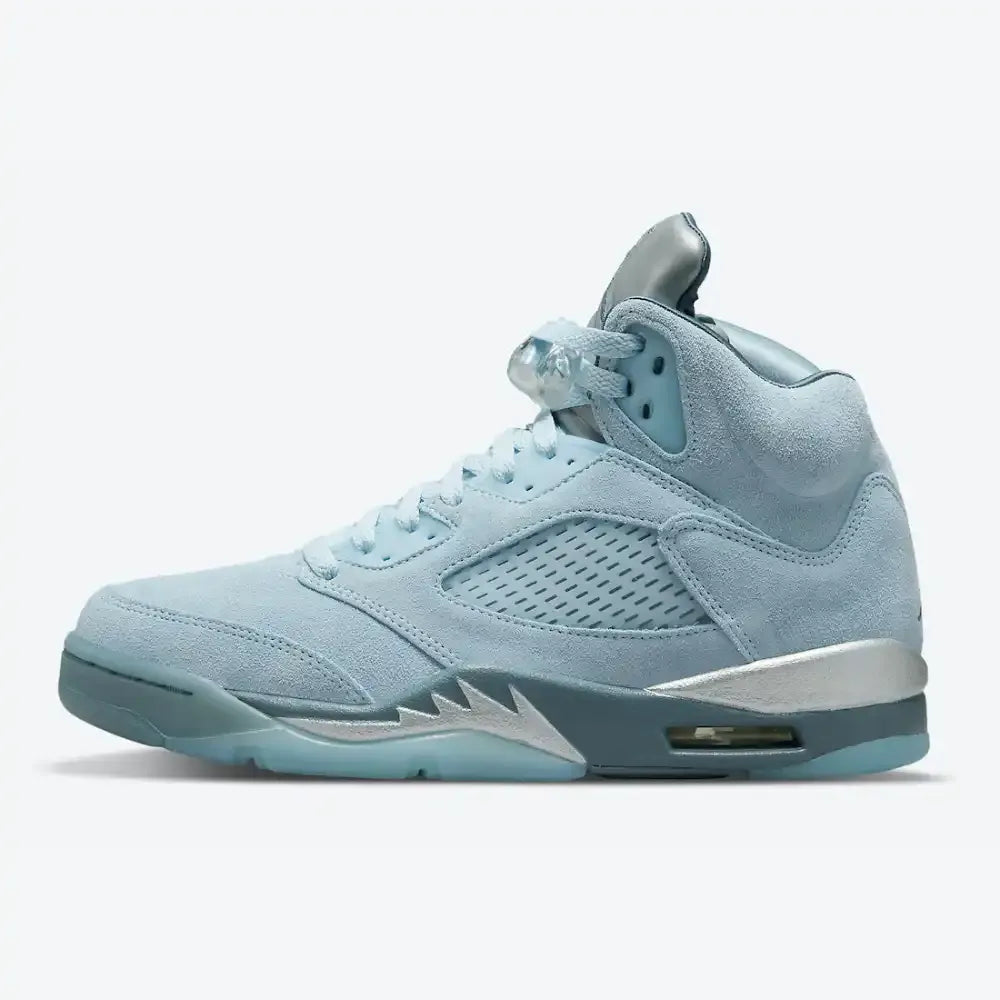 Air Jordan 5 - Azul Bebê/Prata