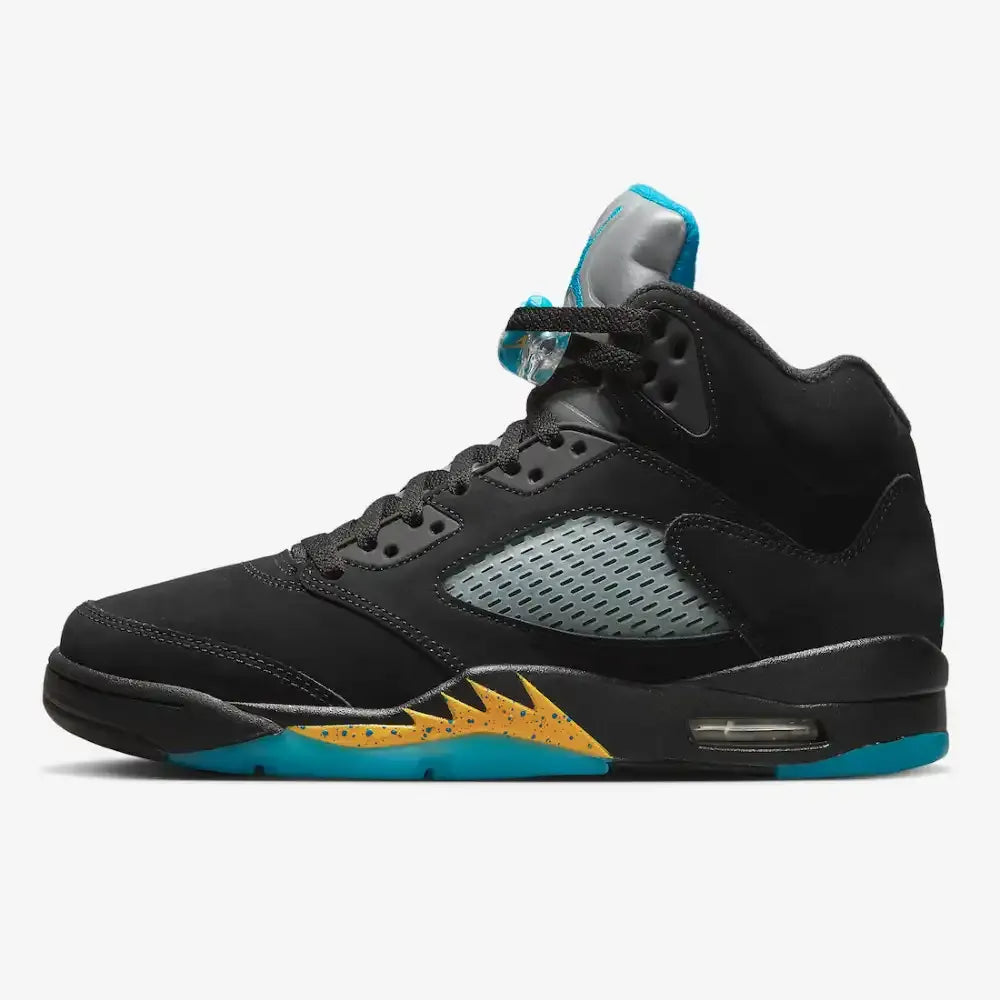 Air Jordan 5 - Preto/Azul Capri