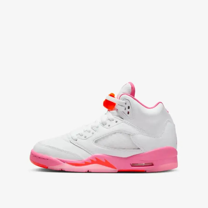 Air Jordan 5 - Branco/Rosa/Laranja