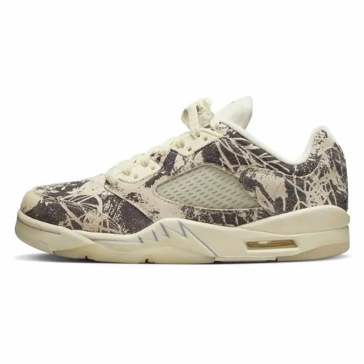 Air Jordan 5 Low - Bege/Estampado