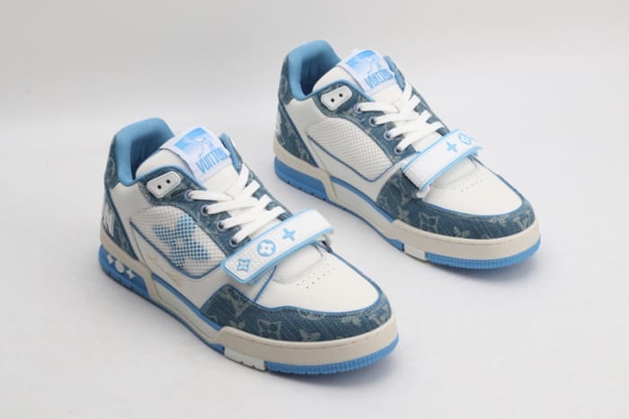 Louis Vuitton Trainer – Denim Monogram Azul