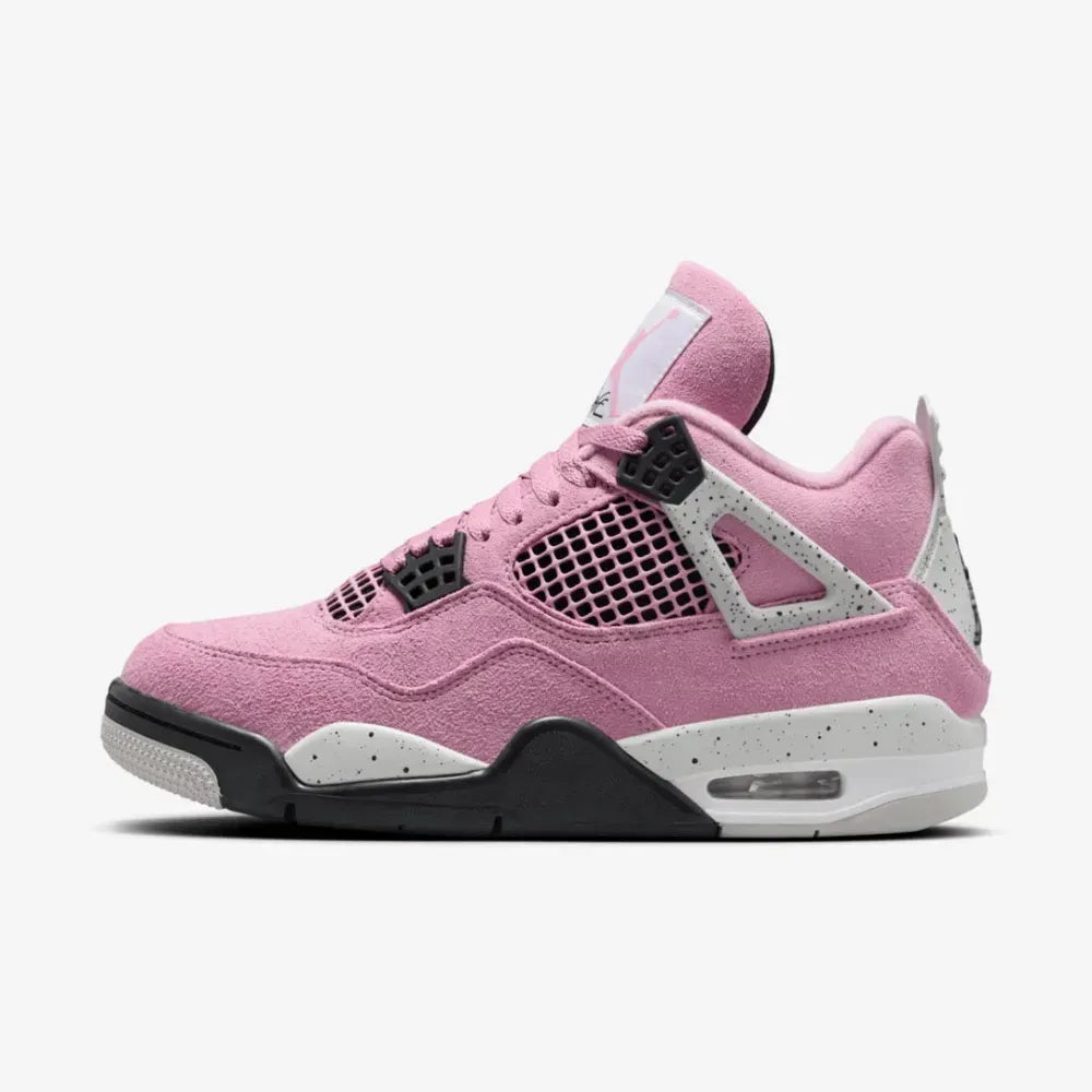Air Jordan 4 - Rosa/Cinza Claro/Preto