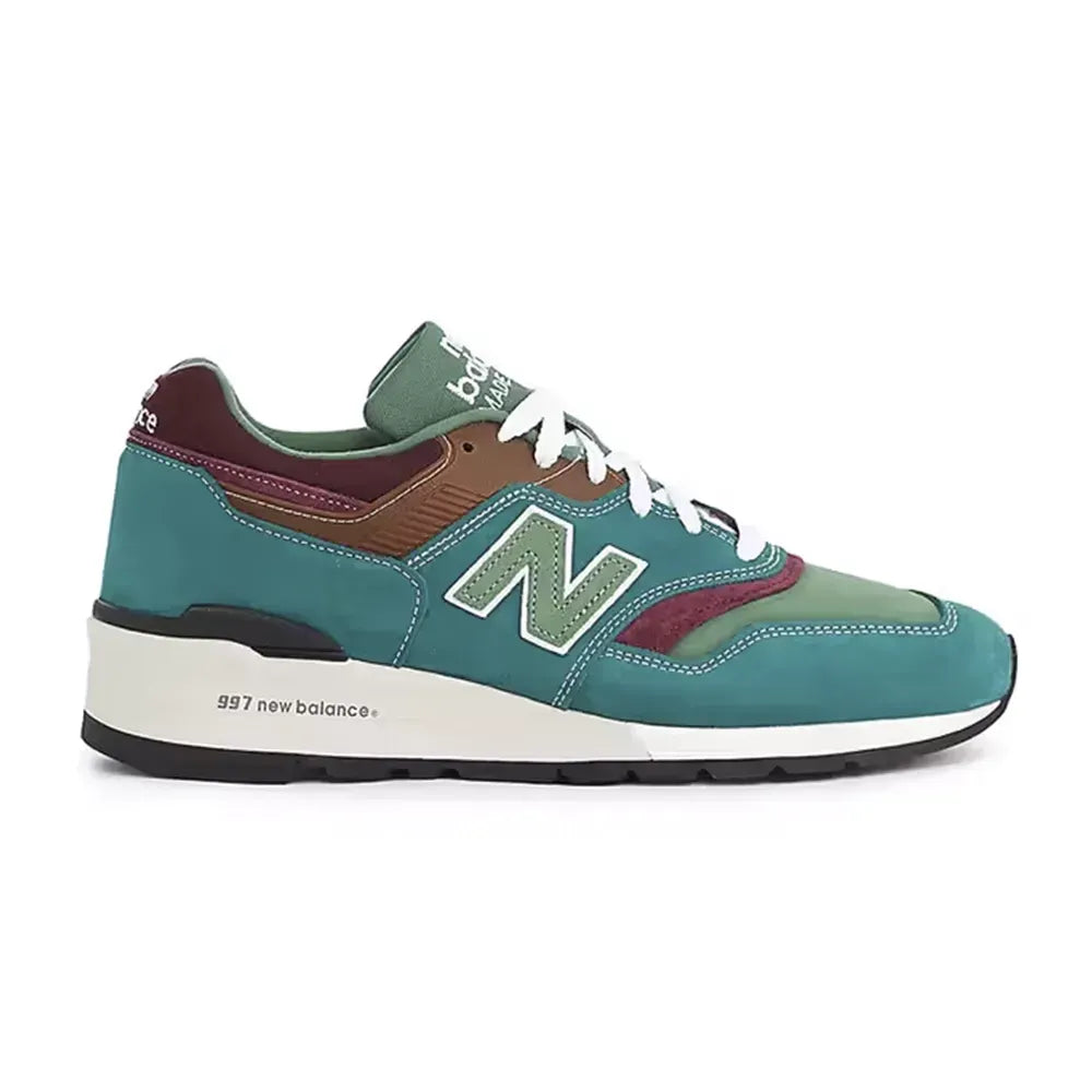 New Balance 997 Made in USA – Verde/Grená