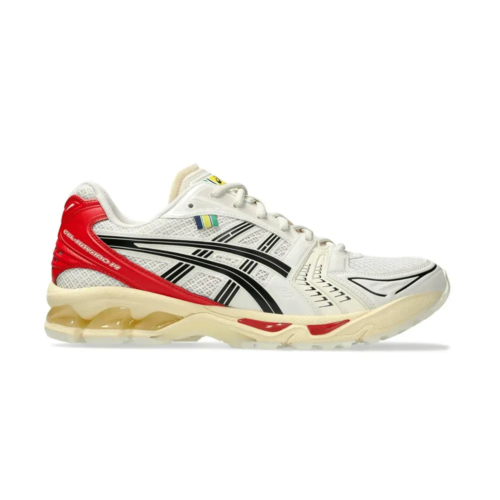 Asics Gel Kayano 14 x Senna - Branco/Vermelho