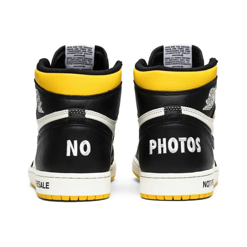 Air Jordan 1 High Not for Resale - Amarelo Varsity