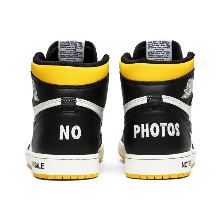 Air Jordan 1 High Not for Resale - Amarelo Varsity