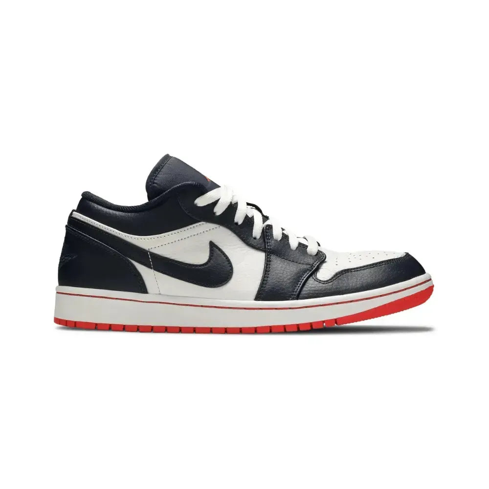 Air Jordan 1 Low - Azul Marinho/Branco