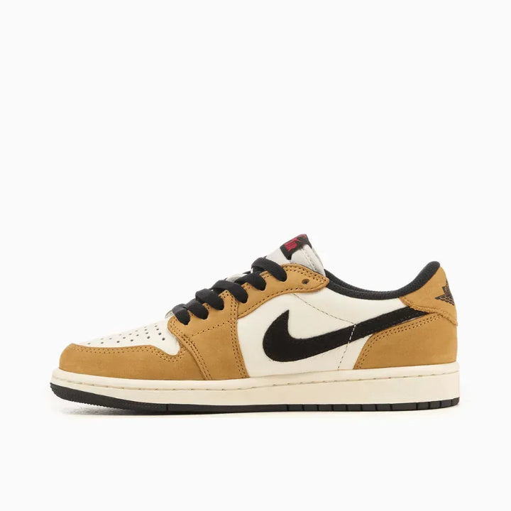 Air Jordan 1 Low OG - Branco/Dourado